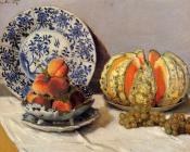 克劳德 莫奈 : Still Life With Melon